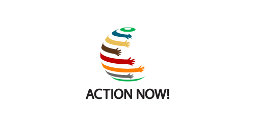 action logo design