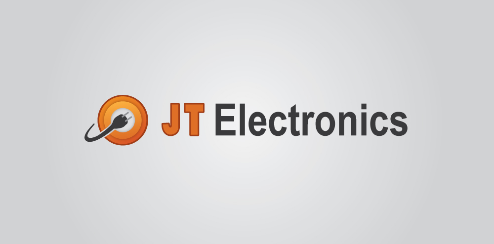Free Vector | Flat electronics logo templates
