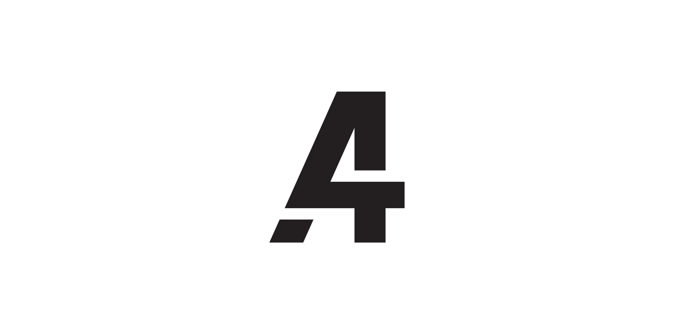 Канал а 4 большой. Логотип а4. Четыре логотип. Эмблема с четверкой.