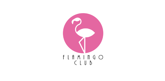 Flamingo Club logo • LogoMoose - Logo Inspiration