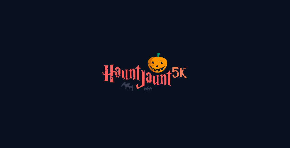 Haunt Jaunt 5k Halloween event logo