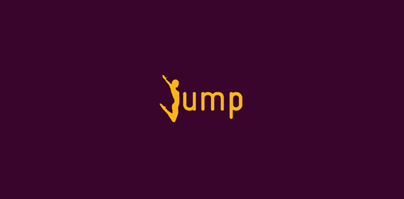 Jump logo • LogoMoose - Logo Inspiration