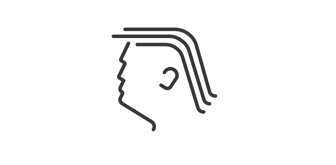 Trump Head Logo