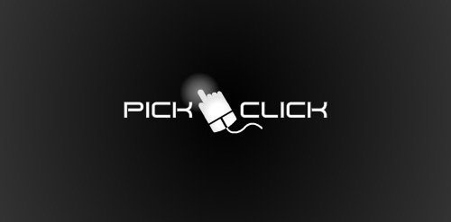 Pick and Click logo • LogoMoose - Logo Inspiration
